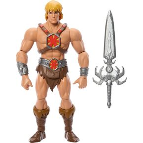 Masters of The Universe Origins Action Figure 200X Cartoon Collection He-Man, 5.5 Inch 1980s Motu TV Hero, Detailed Design & Power Sword Accessory in Saudi Arabia