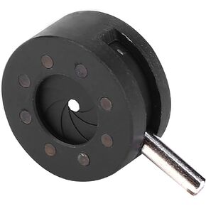 Dioche 1" Diaphragm Metal Diaphragm Aperture Adjustable Lens for Microscope - 5 with Variable Sizes, Durable Metal Construction, Ideal for Optical Experiments (Diochec9id80w4s1-11) in Saudi Arabia
