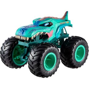 Hot Wheels Monster Trucks Toy Truck, Colossal Mega-Wrex Fan-Favorite Character with Big Wheels & Bright Detail, Monster Trucks Live in Kuwait