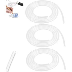 خراطيم سيليكون طويلة ممتدة من aeloer (3 قطع × 1 متر) لقلم الرسم الفني الماسي، مناسبة لمعظم أنواع أقلام الفراغ، ملحقات فنية ماسية بديلة للأنابيب in Kuwait