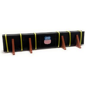 Union Pacific Double Girder Load, HO Scale 1:87, Black with Yellow Straps in Saudi Arabia