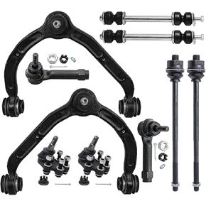 Detroit Axle - 2WD Front End Suspension Kit for 1999-2000 Chevrolet Silverado GMC Sierra 2500 2 Upper Control Arms w/Ball Joints 2 Lower Ball Joints 2 Sway Bars 4 Inner & Outer Tie Rods Replacement in Kuwait