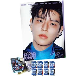 Stray Kids KARMA Album ACCORDION Version (Seungmin Ver.) Photobook + CD + Photocard + 2cut Photo in Saudi Arabia