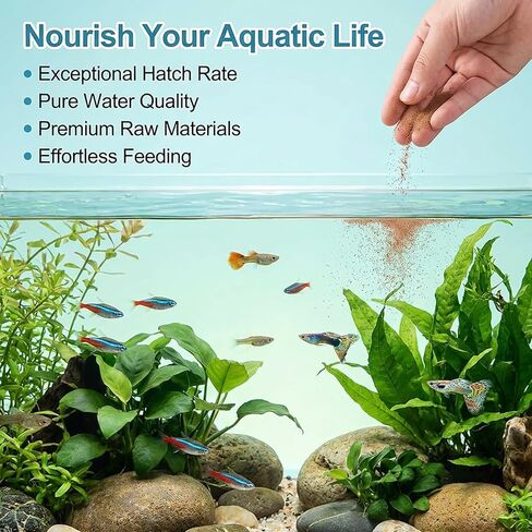 Sukh Hatch-Free Brine Shrimp Eggs for Aquarium Feeding – Decapsulated Artemia, 180–220μm High Protein Fry Size, Instant Use for Guppy Fish Food, Sea Monkey Food & Betta Diets in Saudi Arabia