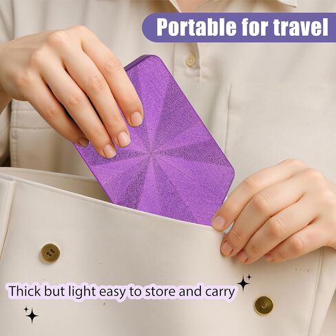 Diamond Art Trays with Lids, Multi-Color Partitioned Diamond Painting Tray, Suitable for 5D Diamond Dots, Silky Violet in Kuwait