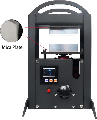 8 Ton Portable Hydraulic Heat Press Machine 2.8 x 4.7 Inch Dual Heating Plate, Auto Temperature Adjustment Heat Press in Saudi Arabia