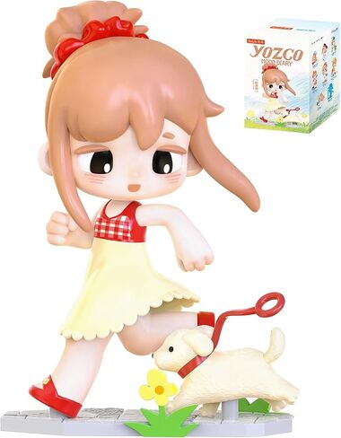 Rolife Yozco لطيف Kawaii عمل الشكل صندوق أعمى المقتنيات، اليابانية Kawaii أنيمي فتاة دمى صغيرة التماثيل لجمع مكتب ديكور هدية للأصدقاء in Saudi Arabia