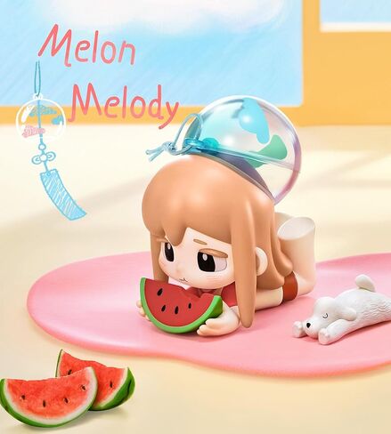 Rolife Yozco لطيف Kawaii عمل الشكل صندوق أعمى المقتنيات، اليابانية Kawaii أنيمي فتاة دمى صغيرة التماثيل لجمع مكتب ديكور هدية للأصدقاء in Saudi Arabia