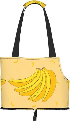 Cartoon bananaPrinted pet Tote Bag, Perfect for Travel and Everyday outings and Shopping, is The Best Gear for Your Dog on The go. in Saudi Arabia