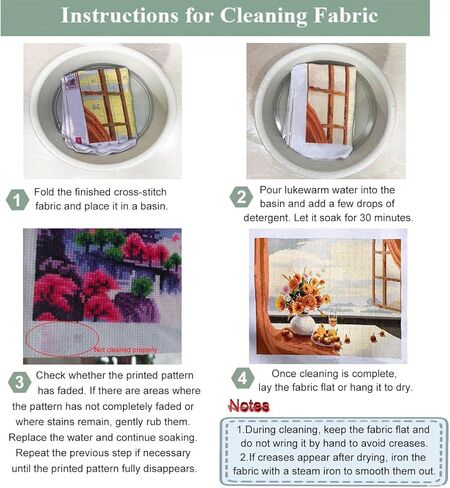 Zhenqing Glowing Cross with Roses Cross Stitch Kit, 11CT Printed 30x38cm, Full Stitch Christian Embroidery Set for Beginners(70819) in Saudi Arabia