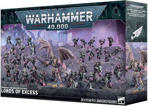 Warhammer 40K Emperor's Children Lords of Excess Battleforce Box Set - 2026 in Saudi Arabia