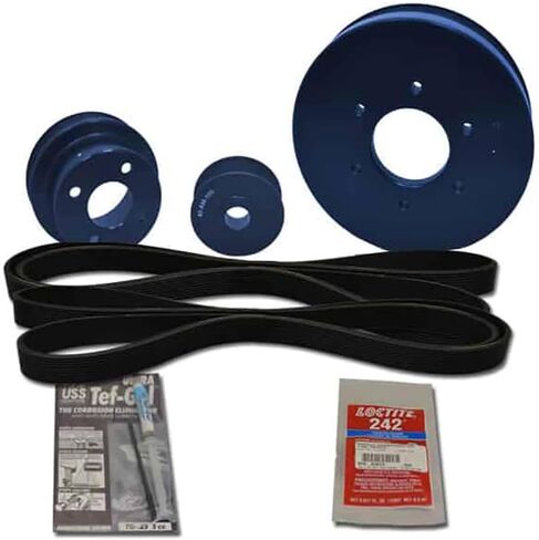 48-FSP-100 - Aftermarket Replacement Lehman Serp Pulley Kit Compatible with Balmar in Kuwait