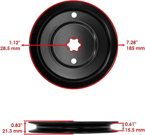 استبدال بكرة النقل لشبل كاديت LTX 1040 LT1040 756-04002 956-04002 Mod-C26C-70527 in Kuwait