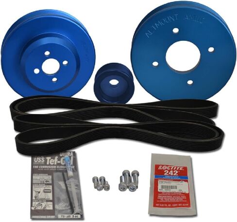 48-YSP-3JH-C - مجموعة بكرة بديلة لما بعد البيع لـ Yanmar 3JH2-TE 3JH2-E متوافقة مع Balmar in Kuwait