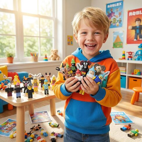 24 قطعة من ألعاب شخصيات العمل 99 ليلة في الغابة، مقاس 1.8-2.7 بوصة، شخصيات بومة وحش الغزلان، ألعاب Brainrot، هدايا عيد الحب للأطفال لتزيين حفلات أعياد الميلاد in Kuwait