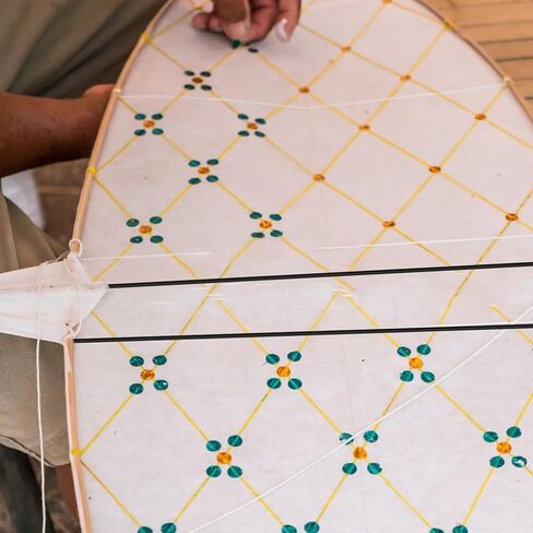 4 قطع من قضبان دعم الطائرات الورقية البلاستيكية السوداء من SUPVOX، قضبان هيكل عظمي معززة لتجميع الطائرات الورقية بنفسك وأداء الرياح المستقر في ظروف الرياح المختلفة in Kuwait