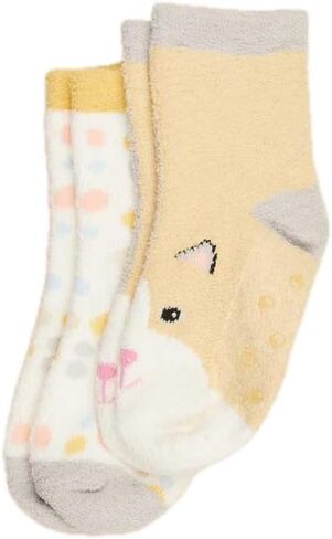 warmies Calico Cat Crew Sock Set Large in Saudi Arabia
