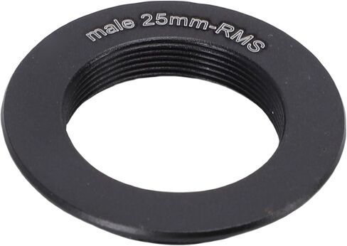 حلقة محول العدسة الموضوعية لمجهر Gugxiom، خيط RMS إلى واجهة تركيب CS مناسبة لـ Leica، محول دقيق من سبائك الألومنيوم (25 مم) in Saudi Arabia