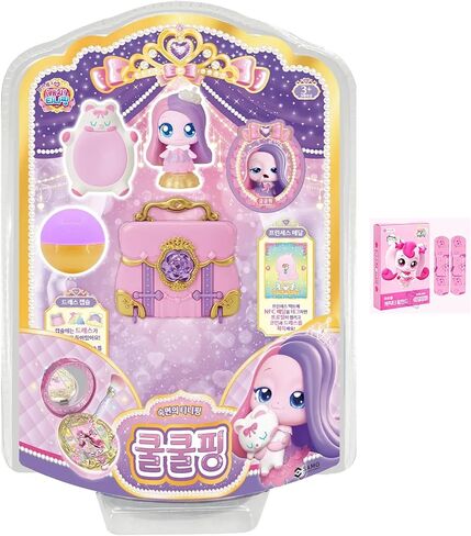 شخصية Dozyping للموسم السادس من Princess Catch Teenieping - رسوم متحركة كورية قابلة للتجميع 쿨쿨핑 | تتضمن هدية إضافية لضمادات Teenieping | in Saudi Arabia