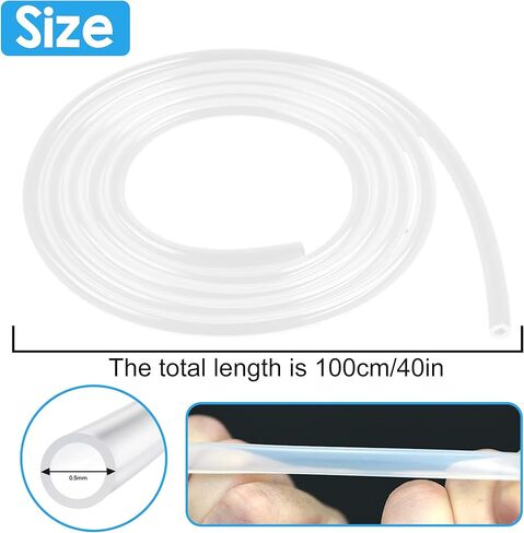 خراطيم سيليكون طويلة ممتدة من aeloer (3 قطع × 1 متر) لقلم الرسم الفني الماسي، مناسبة لمعظم أنواع أقلام الفراغ، ملحقات فنية ماسية بديلة للأنابيب in Kuwait
