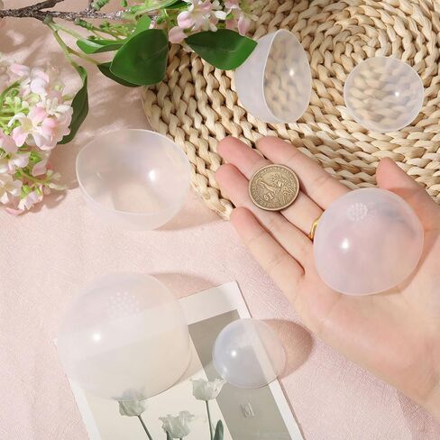 GLOBLELAND 6Pcs 6Sizes Doll Head Silicone Wig Cap BJD Doll Cover Non Slip High Elasticity Silicone Hair Wigs Cover for DIY Doll Making in Saudi Arabia