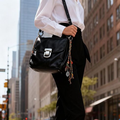 حقيبة سلسلة مفاتيح مضفرة من الحبال المطرزة الأنيقة تمثل حقائب اليد والمحافظ والإكسسوارات الزجاجية للنساء - هدية للذكرى السنوية وأعياد الميلاد والمناسبات الخاصة. in Kuwait