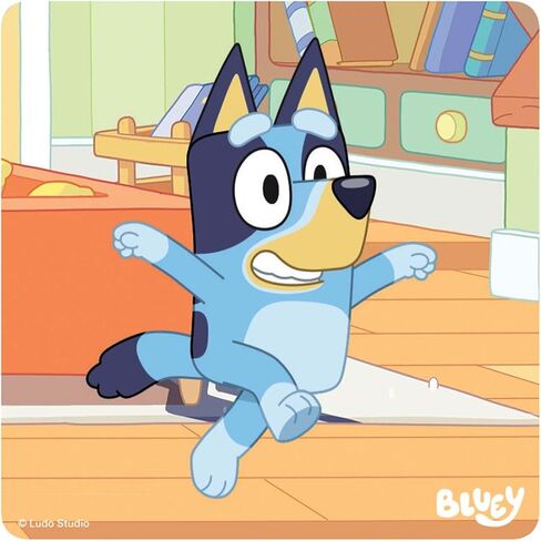 SmileMakers Bluey & Friends Stickers, 2.5 Inches, 100 Count, 5 Designs, Multicolor in Saudi Arabia