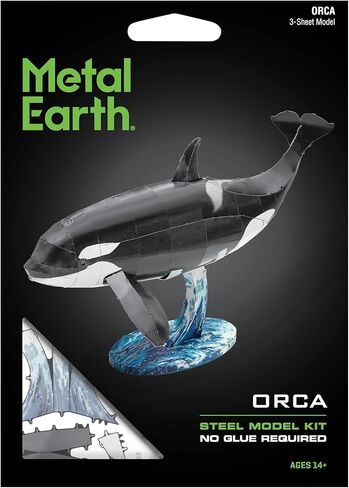 Metal Earth Orca 3D Metal Model Kit Fascinations in Saudi Arabia
