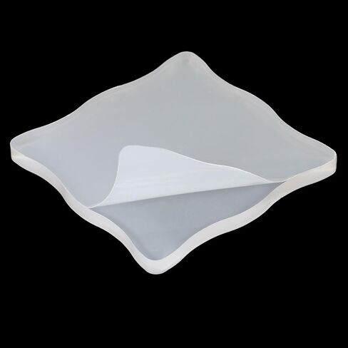 4" x 4" Acrylic Stamp Block, Clear Stamping Block Decorative Mounting Blocks Head Shape for Scrapbooking DIY Crafts Card Making in Saudi Arabia