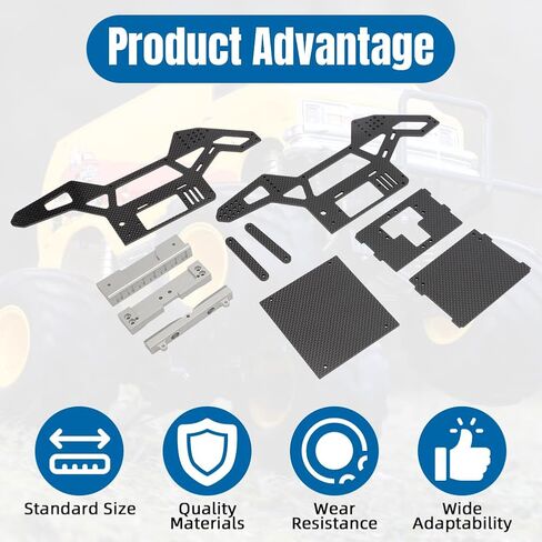 for Tamiya Lunchbox Carbon Chassis Kit in Saudi Arabia