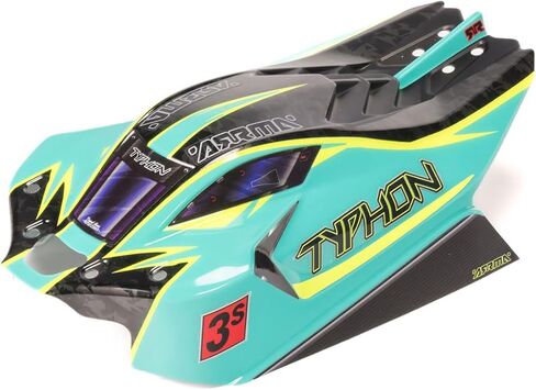 هيكل ARRMA Typhon 4x4 مطلي بدون مشبك (أخضر)، ARA406171 in Kuwait