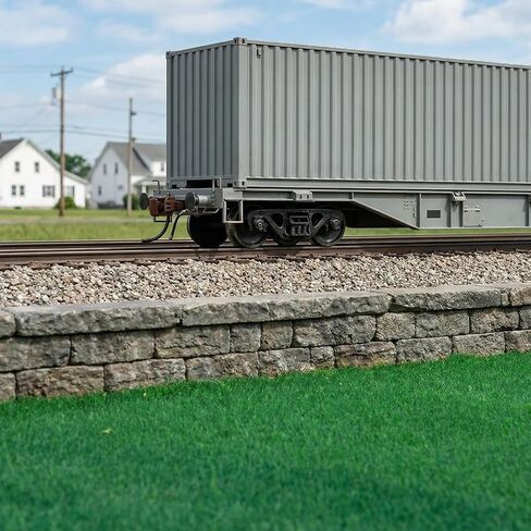 jiebor Fake Artificial Grass Mat Model for Miniature Turf Mat Train Railroad Scenery DIY Crafts Supplies Decor 16 x 39 Inch in Saudi Arabia