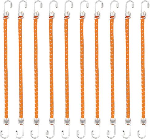 10pcs 100mm RC Luggage Rope Roof Rack Tie Down Straps for 1/24 1/18 Scale RC Crawler Car Upgades,Orange in Saudi Arabia