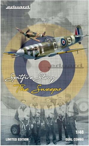 Eduard Kits 1:48 Ltd Edit - Spitfire Story The Sweeps in Saudi Arabia