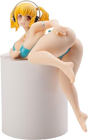 Furyu 5" Super Super Pochaco Noodle Stopper Figure Light Blue Ver. in Saudi Arabia
