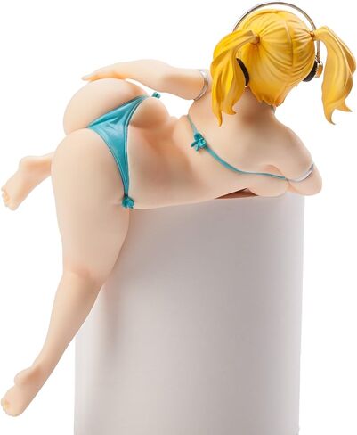 Furyu 5" Super Super Pochaco Noodle Stopper Figure Light Blue Ver. in Saudi Arabia