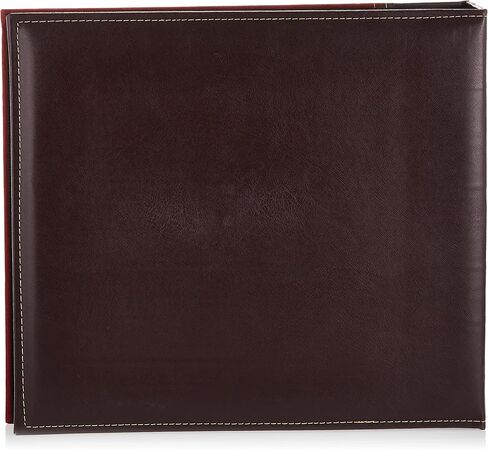 Pioneer 12 Inch by 12 Inch 3-Ring Faux Suede Cover Scrapbook Binder, Burgundy in Saudi Arabia