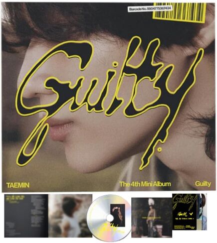 ألبوم TAEMIN Guilty الرابع المصغر [إصدار Digipack] قرص مضغوط + كتيب + بطاقة صور + ملصق مطوي (SHINee) in Saudi Arabia