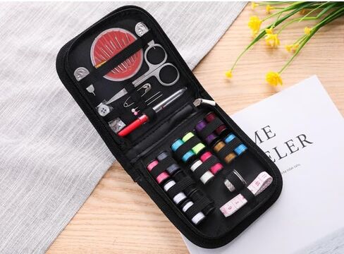 Sewing Kit, Portable Sewing Supplies Accessories for Home, Traveler Contains Thread, Scissors, Needles,Measuring Tape and More in Saudi Arabia