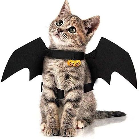 Pet Bat Wings, Perfect for Cats Puppies Cute Cosplay Costume Accessories Dress-Up Fun for Pets Parties in Saudi Arabia
