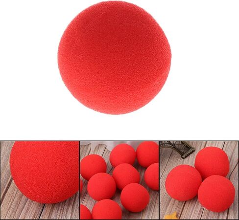 3.5cm/1.4in Sponge Ball Magic Tricks Toy Sponge Made Relieve Stress Props Stage Illusion Mentalism in Saudi Arabia