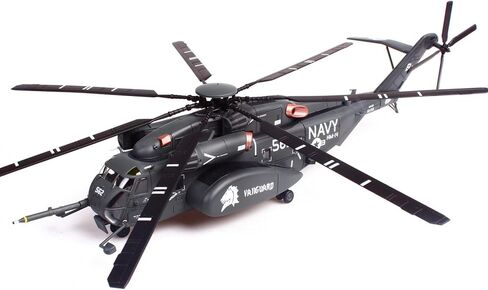 MH-53E Sea Dragon Helicopter United States Navy, Vanguard, Tail Number 562" Dark Gray 1/72 Diecast Model by Panzerkampf 14040PA2325 in Saudi Arabia