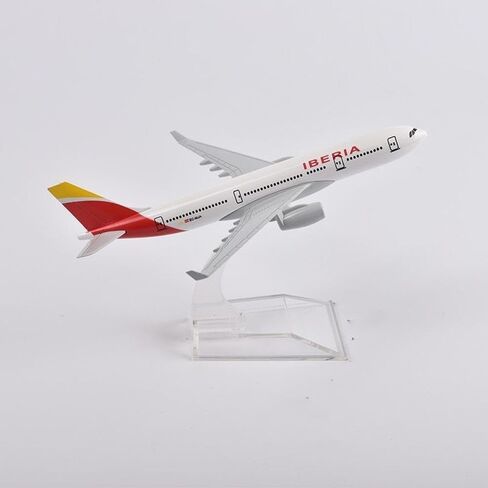 ZEZEFUFU 1/400 Scale A330 Iberia Airlines Airplane Model Civil Airliner Model Home Office Decoration in Saudi Arabia