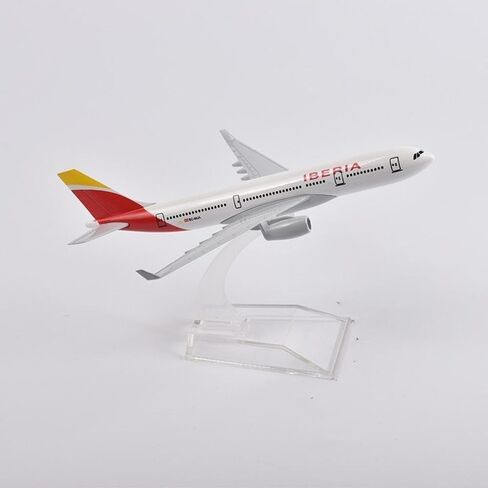 ZEZEFUFU 1/400 Scale A330 Iberia Airlines Airplane Model Civil Airliner Model Home Office Decoration in Saudi Arabia