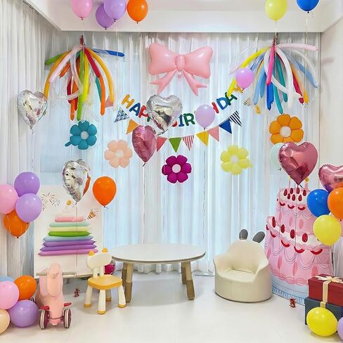 Clear 260 Balloons 100Pcs, Long Balloons for Tying Balloon Arches, Thick Latex Long Skinny Twisting Balloons for Animals, Wedding & Party Decorations in Saudi Arabia