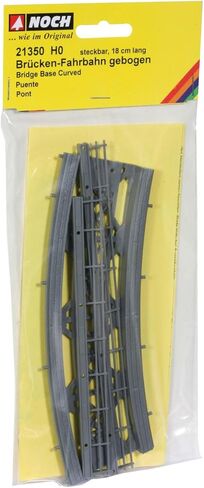 نوش 21350 Stl Bridge Curved X 7" L H0 Scale Model Kit in Kuwait