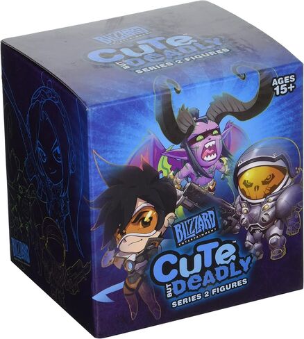 Cute But Deadly Series 2 Vinyl Figure Blind Box Contains: 1 Random Figure from Overwatch, Diablo, World of Warcraft Or Starcraft in Kuwait
