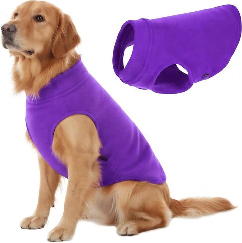 Dog Sweater Fleece Pet Clothes for Small Medium Large Dogs Cats Pets All Breeds with Lash Ring, Soft Warm Sweater for Cats Puppy Winter Coats Apparel Accessories in Saudi Arabia