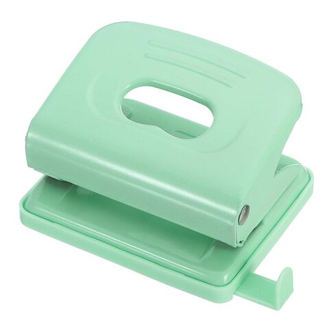 YOKIVE 2 Hole Punch Hole Paper Puncher | Metal Paper Punching Tool Great for Packaging Scrapbook Notebook, (Pink 1/4") in Saudi Arabia