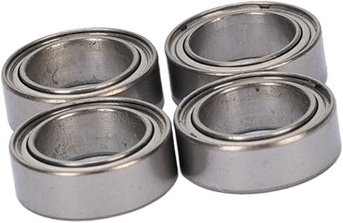 Drfeify 4Pcs RC Car Ball Bearings, 6046 Metal Double Rubber Sealed Bearing Kit for SCY 16101 16102 16103 16201 Upgrade Parts in Saudi Arabia